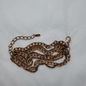Vincero Multi Chain Copper Bracelet